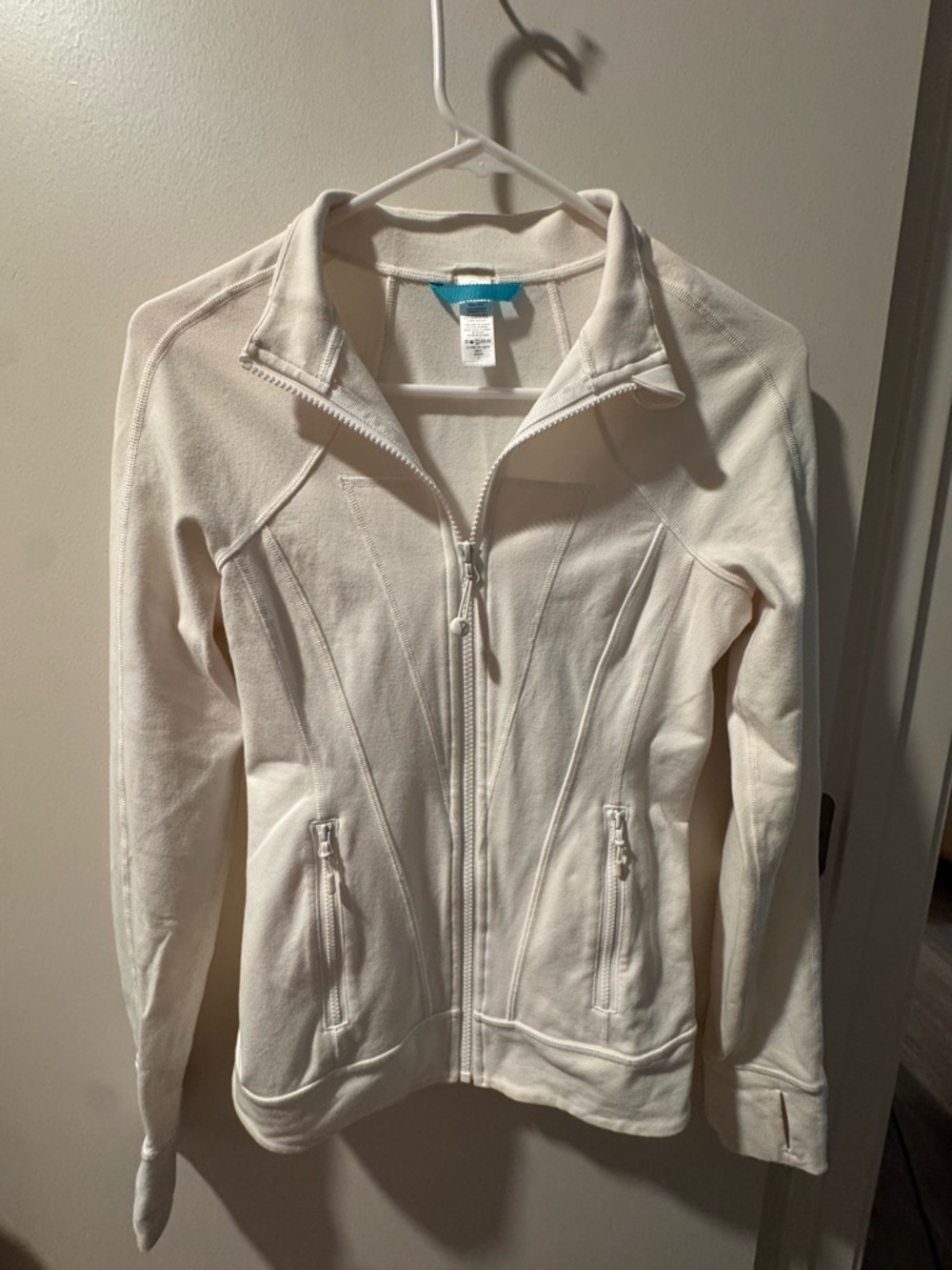 Ivivva White Full-Zip Jacket
